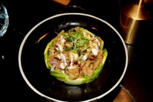 Avacado Papdi Chaat
